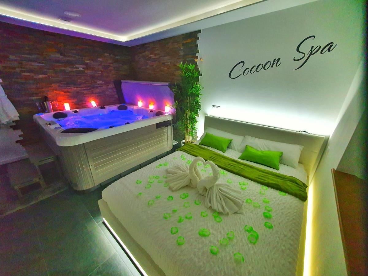 -GITE COCOON SPA-JACUZZI-JARDIN-PARKING Privé-CLIMATISATION Holtzwihr Exterior foto